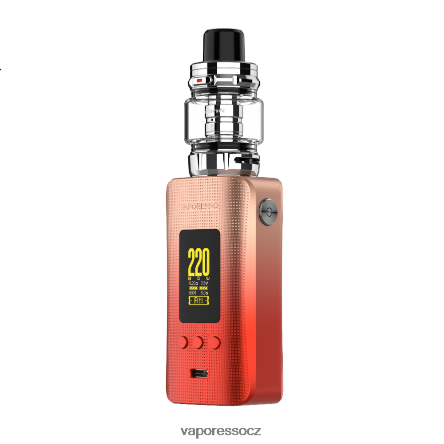 Vaporesso GEN 200 (2 nádrž) neonově oranžová 2H44NT143 Vaporesso Vape CZ