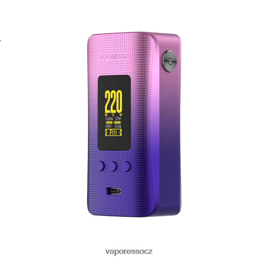 Vaporesso GEN 200 mod neonově fialová 2H44NT239 Vaporesso Vape Price