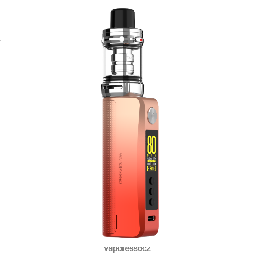 Vaporesso GEN 80. léta (nádrž 2) neonově oranžová 2H44NT135 Vaporesso Cena